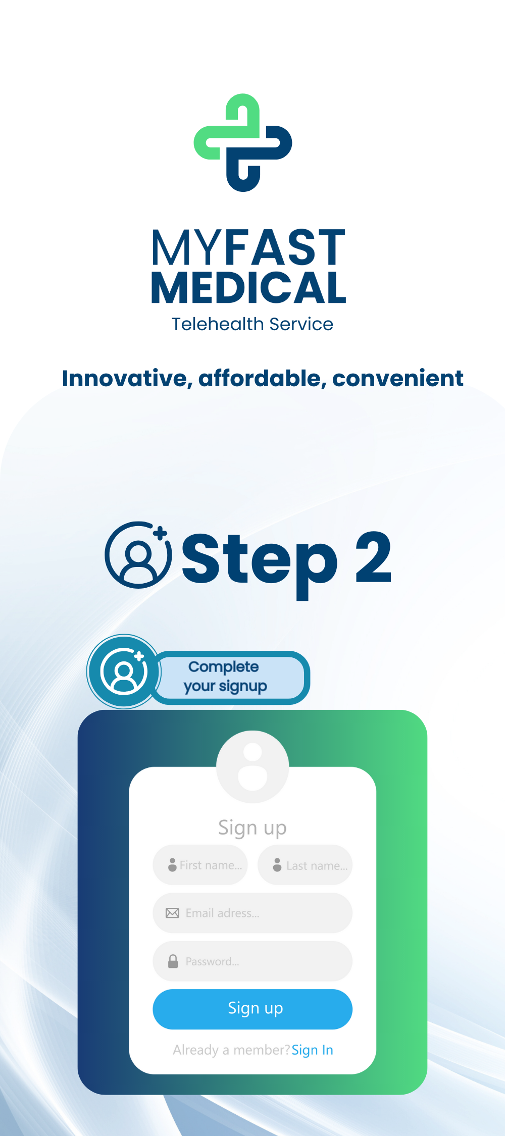 Complete the profile